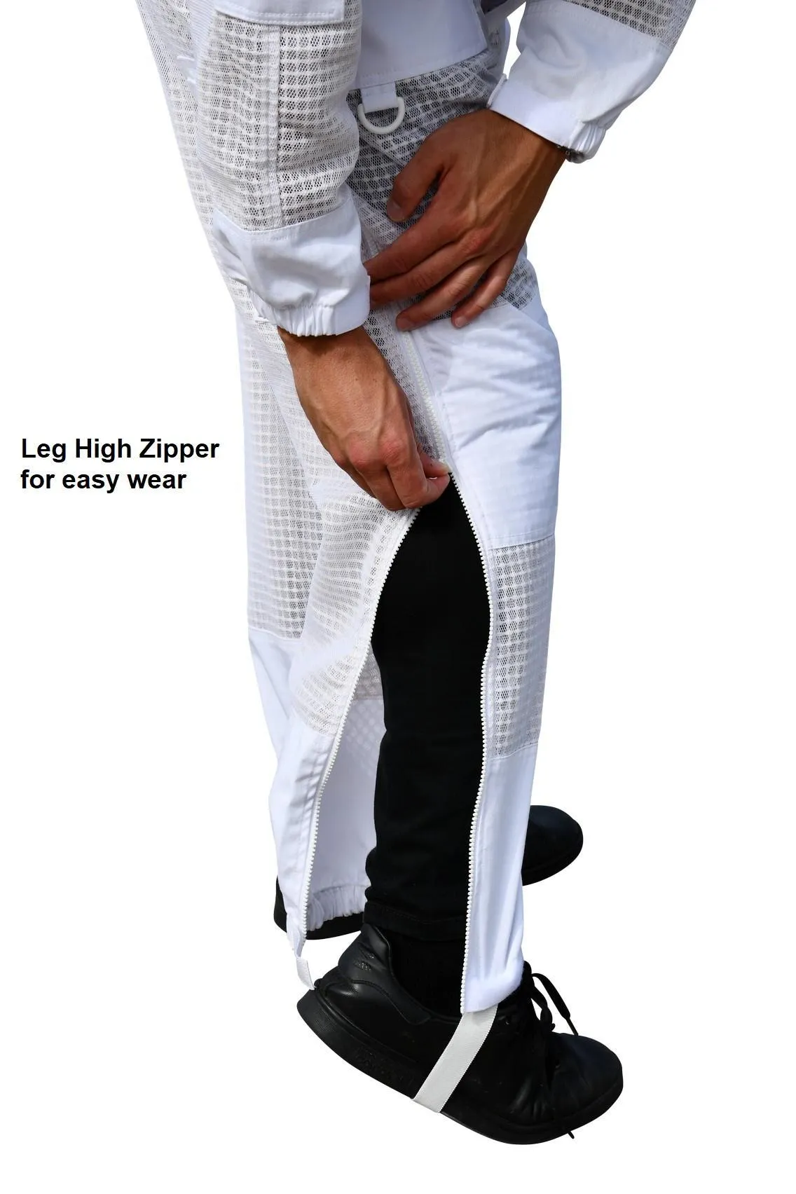 Beekeeping Starter Kit 4 With OZ ARMOUR Three Layer Mesh Beekeeping Suit