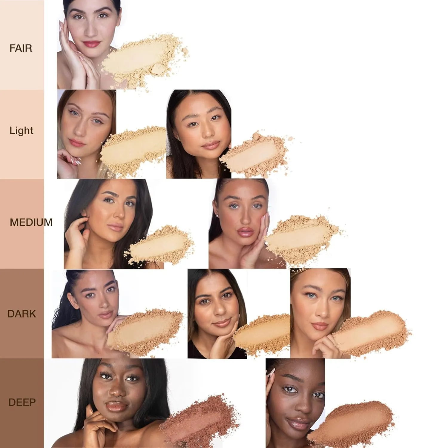 bellapierre Compact Mineral Foundation SPF 15 | Vegan & Cruelty Free Natural Makeup | Full Coverage Matte Foundation | Hypoallergenic | Oil & Talc Free - 0.35 Oz - Nutmeg