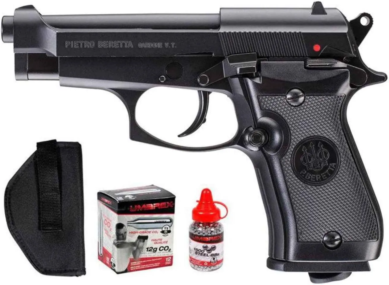 Beretta M84FS CO2 BB Blowback Metal Pistol Kit air Pistol