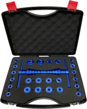 Bicycle Bearing Press Set For Wheels/Hub Bearing Installation Bike Soft Tail Frame Turning Point Hub Assembly Tool-25pcs