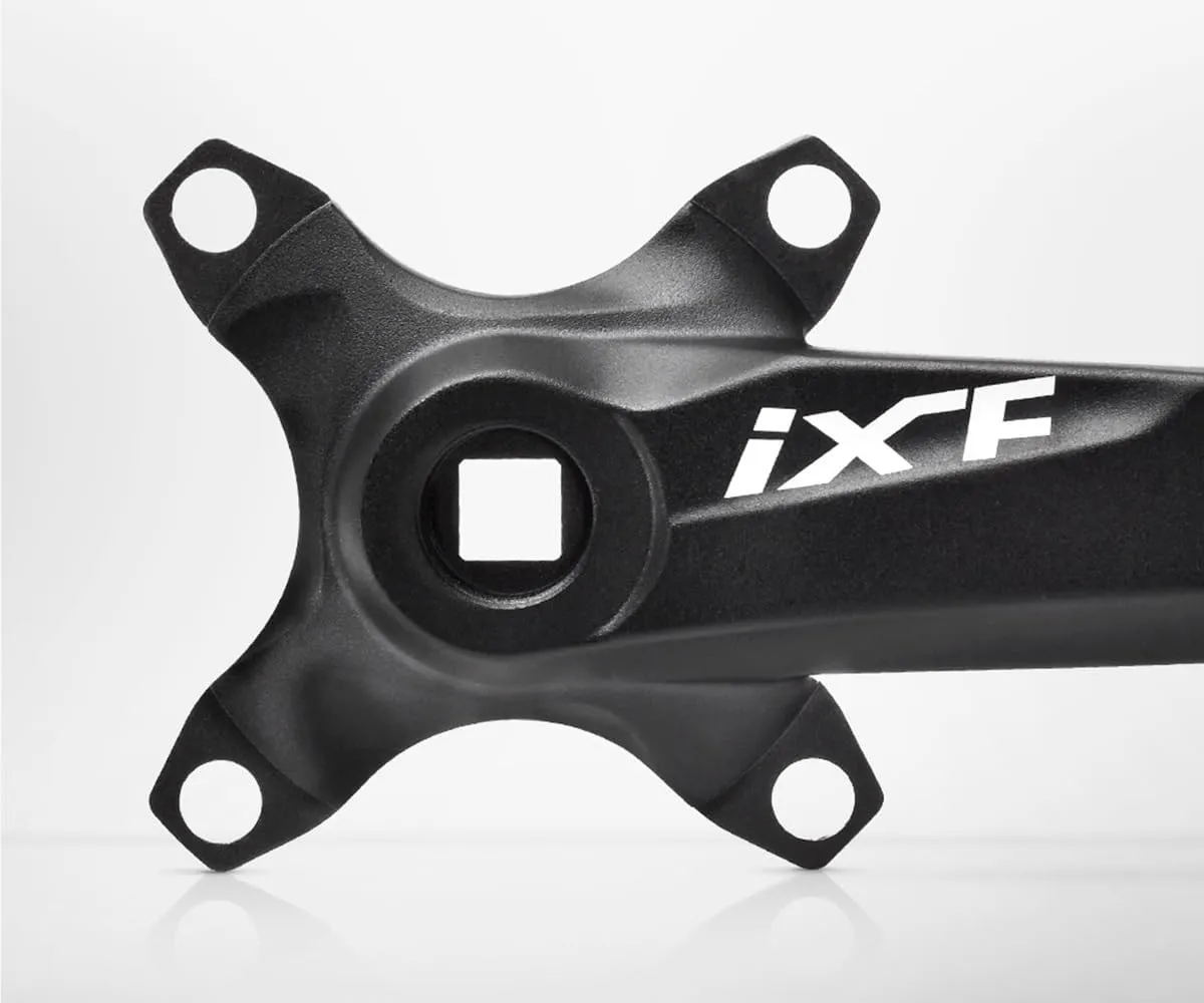 Bike Crankset Bikes Crank Arm Hollow Integrated 104/64BCD Bicycle Crank 170mm Bicycle Crank Leg Suitable for Mountain Bikes