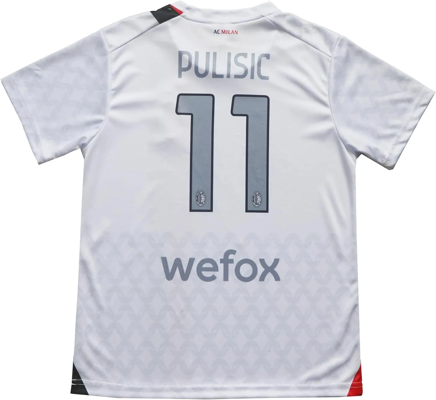 BIRDBOX Youth Sportswear Milan Christian Pulisic 11 Kids Home Red Soccer Jersey/Shorts Bag Keychain Football Socks Set