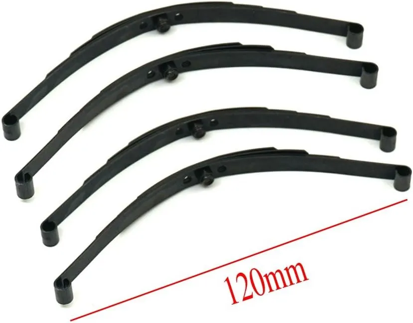 Black 1 Set Leaf Springs Set HighLift Chassis for D90 1/10 RC Crawler Car Upgrade Parts