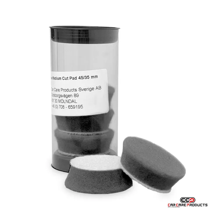 Black Finishing Foam Pad 1,5" (35/45mm) Polertrissa