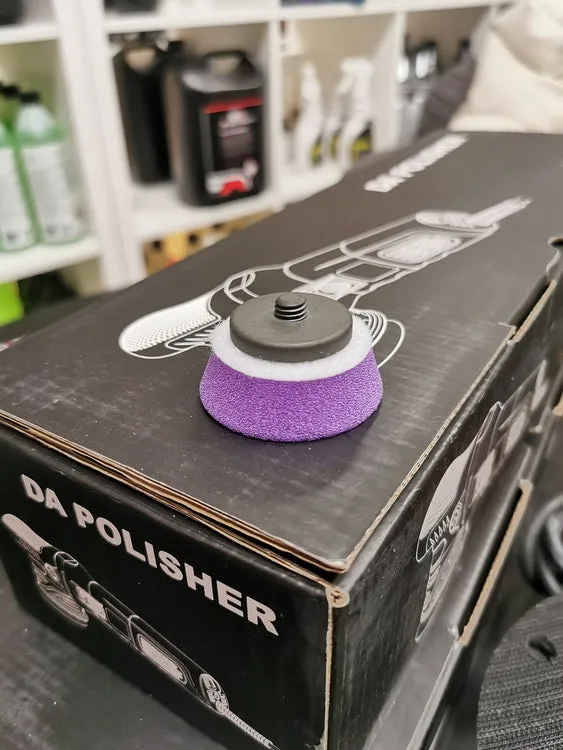 Black Finishing Foam Pad 1,5" (35/45mm) Polertrissa