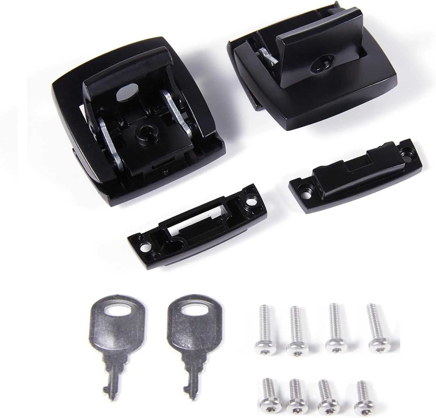 Black Tour Pack Pak Latch Fits For Harley DAVIDSON Touring Electra Glide 1988-1998 1999-2013