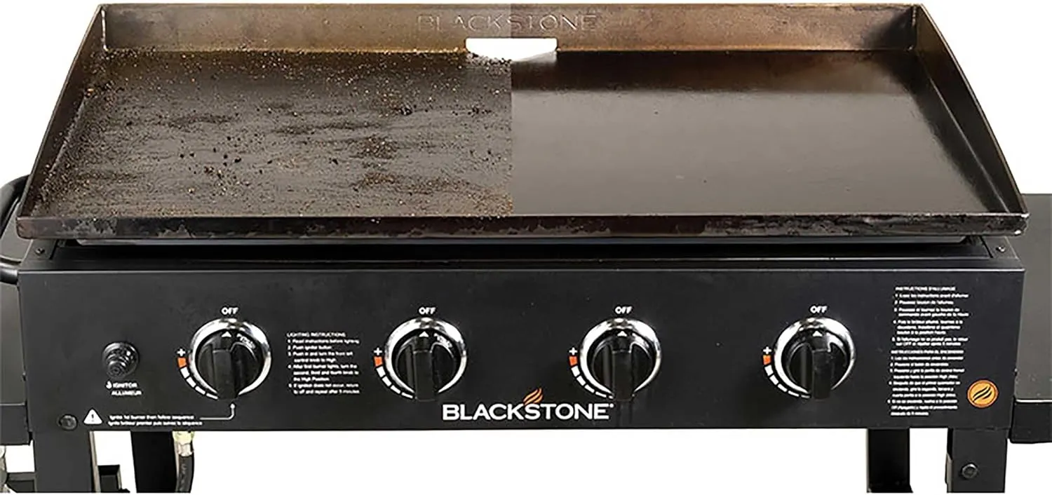 Blackstone 5060 Professional 8-Piece Griddle Cleaning Kit, Stainless Steel, Black
