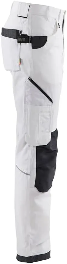 BLÅKLÄDER 1690 Men's Ripstop Work Pants, Durable Utility Cargo Pants with Reinforced Knees & Multi-Pocket Design