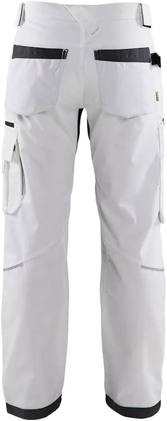 BLÅKLÄDER 1690 Men's Ripstop Work Pants, Durable Utility Cargo Pants with Reinforced Knees & Multi-Pocket Design