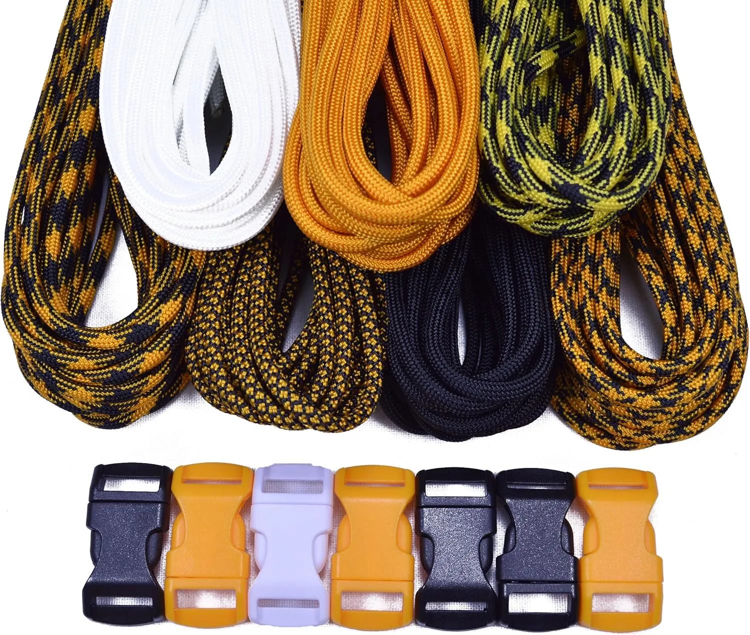 BORED? PARACORD! Brand Paracord Starter Kit - Steel Curtain Combo Kit