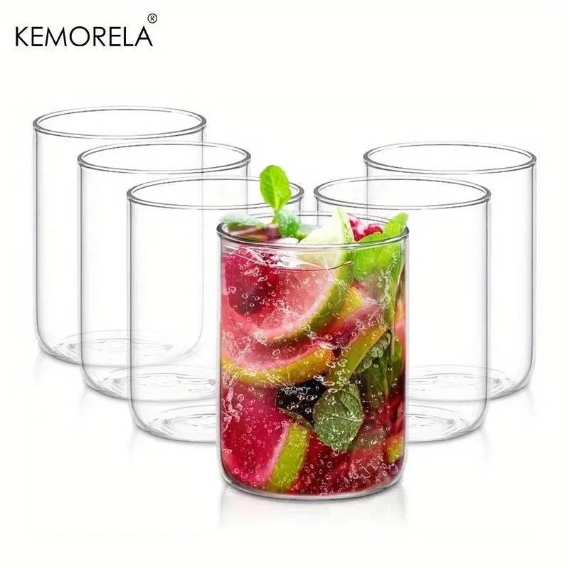 Borosilicate Glass Set - 46-Piece BPA-Free Heat Resistant  Dishwasher Safe
