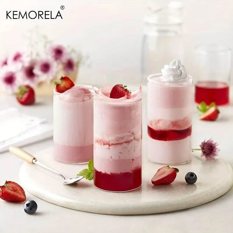 Borosilicate Glass Set - 46-Piece BPA-Free Heat Resistant  Dishwasher Safe