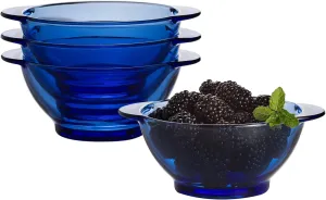 Bowl Sets, Borosilicate Glass Glass Bowl with Handles, Cereal Bowls, Bowls Set for Cereal Soup Salad Pasta Rice Oatmeal,Glass Soup Bowls Set, Set of 4 464368
