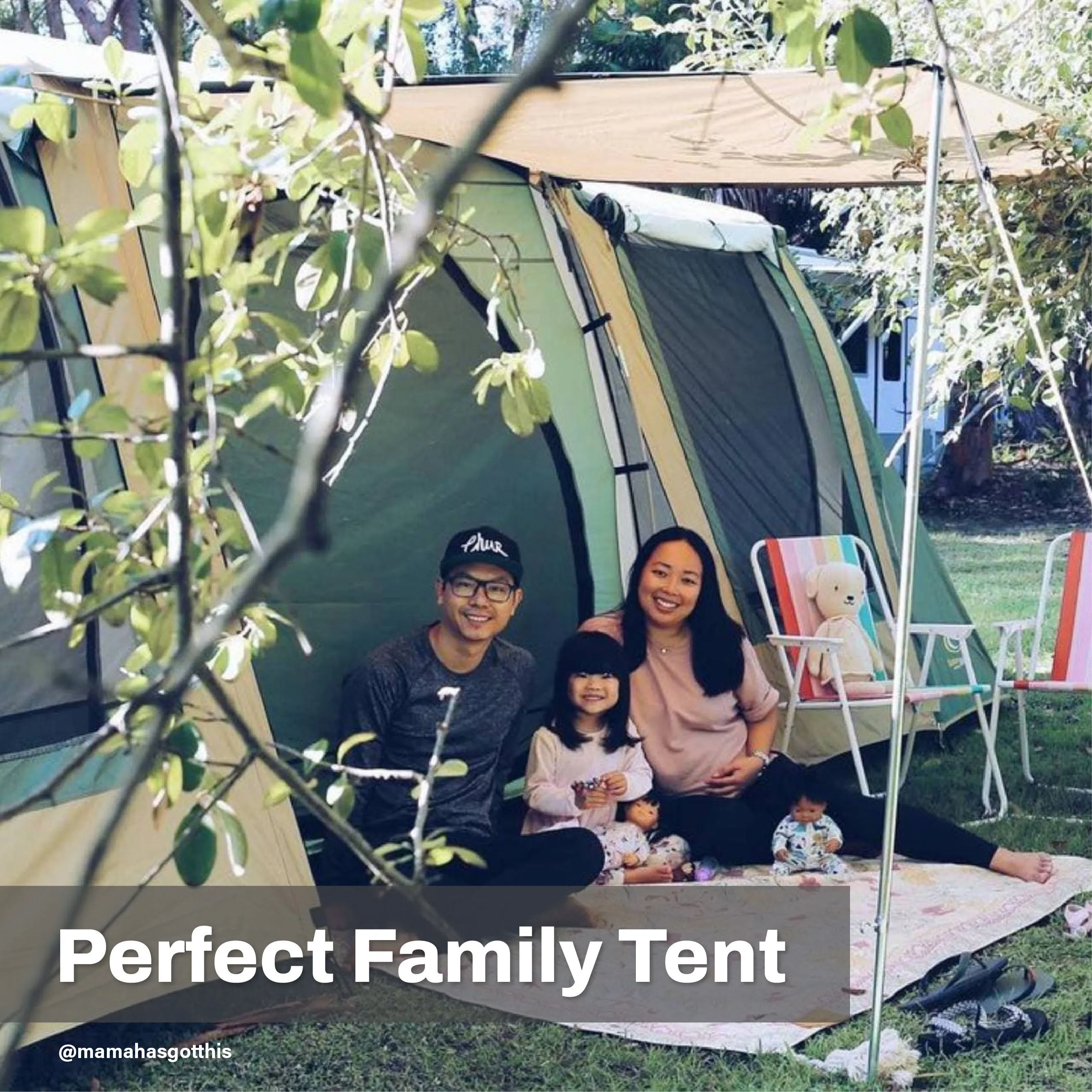 Brampton 3R Family Dome Tent