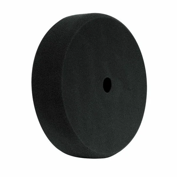 Buff and Shine 2000G Flat Foam Finishing Pad Black