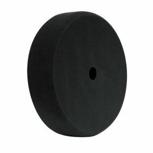 Buff and Shine 2000G Flat Foam Finishing Pad Black