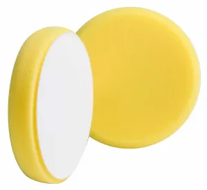 Buff and Shine Yellow D.A. Foam Grip Pad   6.5 inch