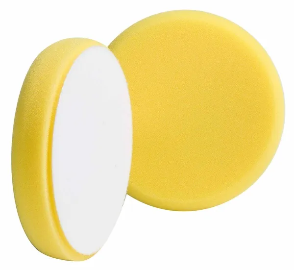 Buff and Shine Yellow D.A. Foam Grip Pad   6.5 inch