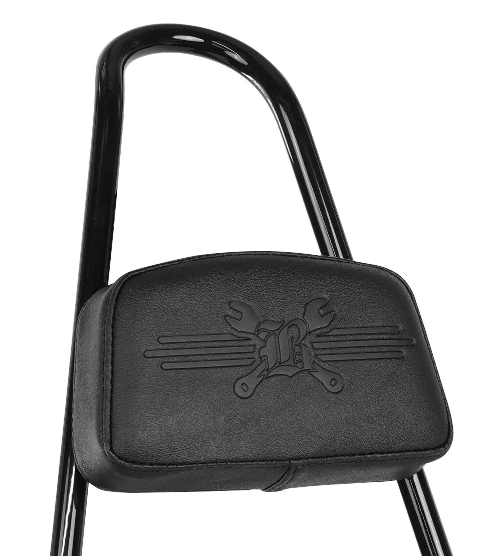 Burly Brand Tall Sissy Bar w/Pad - 2022  Honda Rebel 1100
