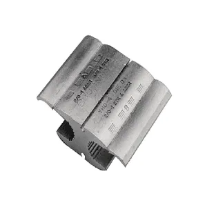Burndy YHD-3 LOKTAP, Handtool or Hydraulic 7 Connector, 0.398" - 0.470" Wire Diameter Range, 3/0-4/0 Sol. Run Conductor, 6-1/0 Sol. Tap Conductor, 0.76" Width, 1.88" Length, 1.47" Height (Pack of 25)