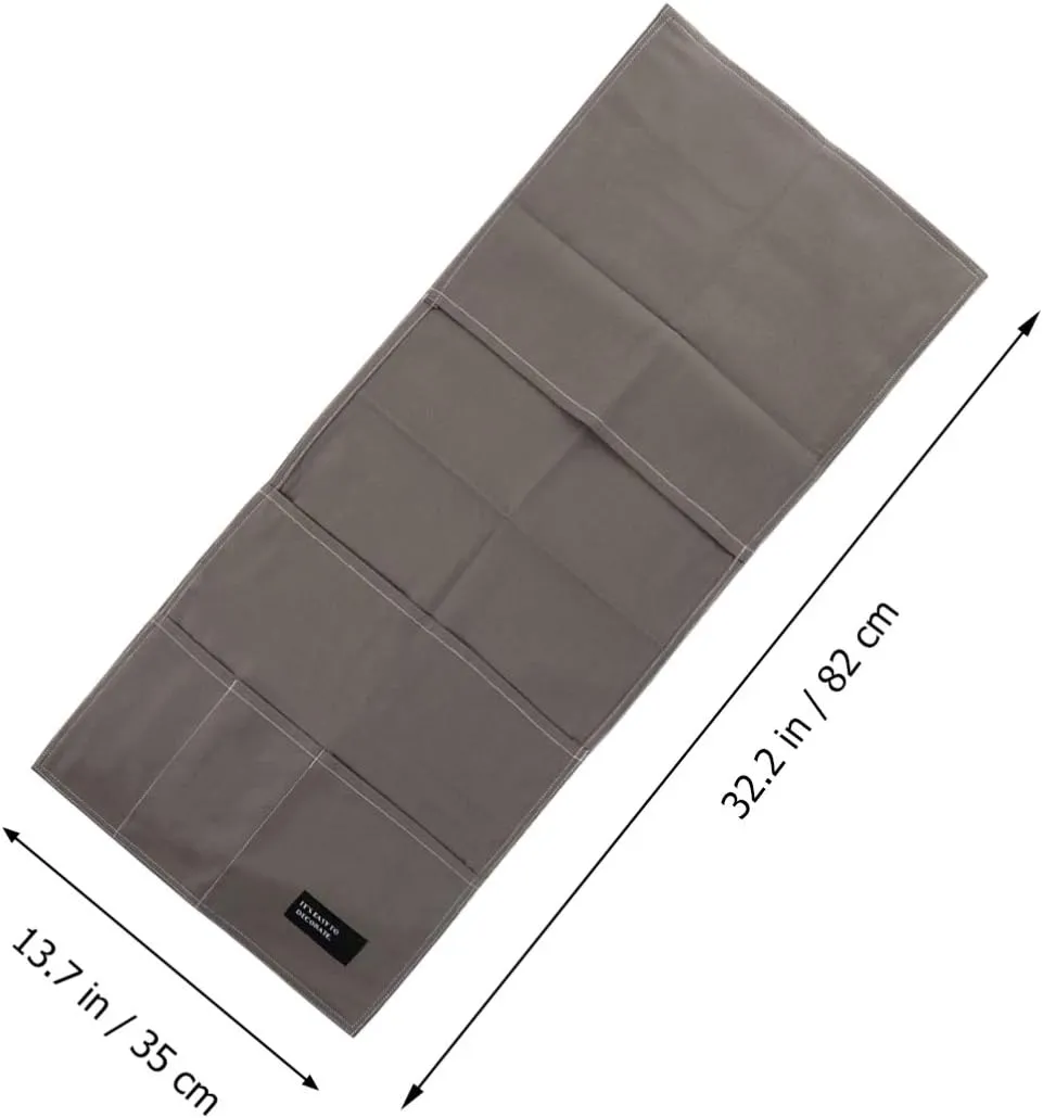 Cabilock 1pc Sofa Armrest Organizer Couch Crevice Mobile Phone Pocket Multi-Function Bag Tv Supplies Storage Family Use