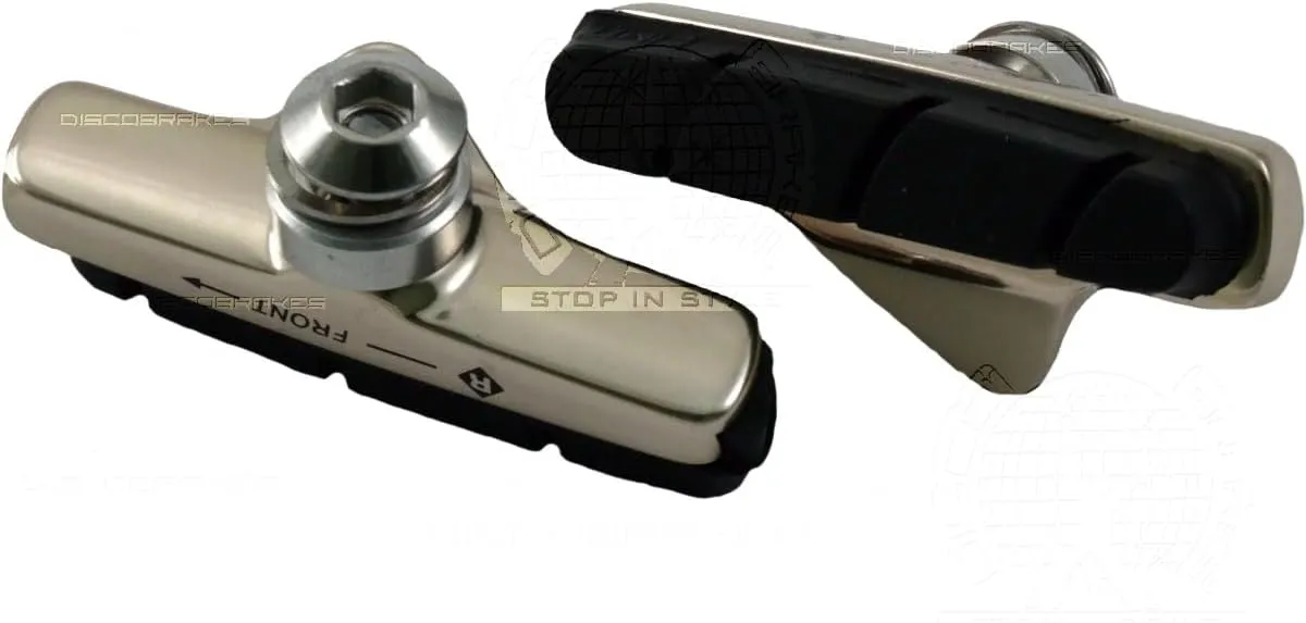 Campagnolo Record Chorus Titanium Effect Road Brake Pads, Length 55mm