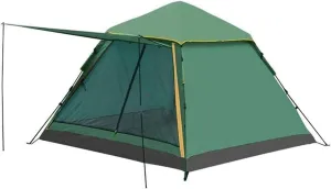 Camping Tent 2-4 People, Waterproof and Windproof Family Tents, Portable Camping Tent with Carry Bag, Suitable for Camping, Outdoor & Travel