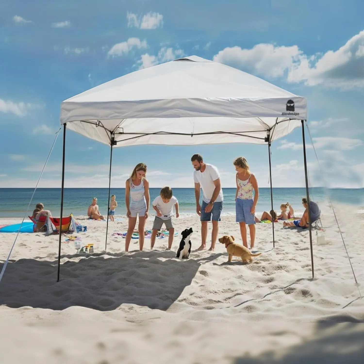 Canopy Replacement Top Cover, Sunshade Top Covers for Pop Up 10x10 Canopy Gazebos Tent, Canopy Tent Cover with Vent Ropes, Windproof Drawstring (Navy, 120"x120" (Top Only))