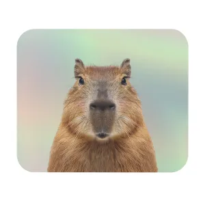Capybara Blush Mouse Pad
