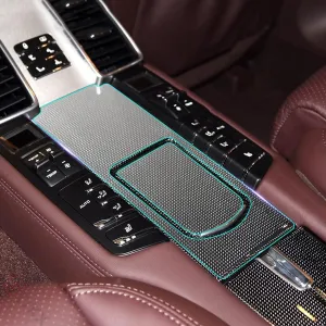 Car Center Console Door Gear Shift Panel TPU Protective Film ，for Porsche Panamera 4S 2015-2017
