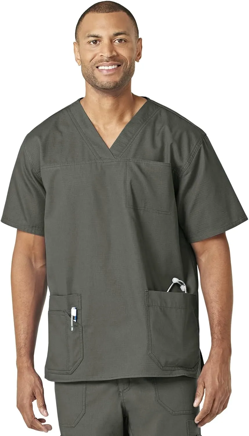 Carhartt Men's Ripstop Multi-Pocket Scrub Top