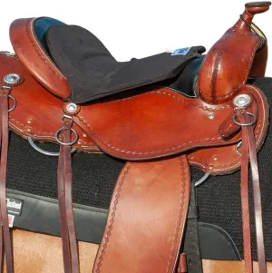 Cashel Western Long and Deluxe Tush Cushion Size: 1/2 inch, 3/4 inch, or 1 inch Foam Color: Black