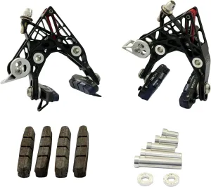 CB3 Road Angle Brake Set (Front   Rear), Black, CB3-BK, SK2290