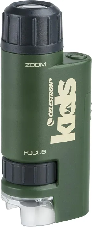 Celestron Kids Let Your Child Explore The World Microscope, Green (44116)