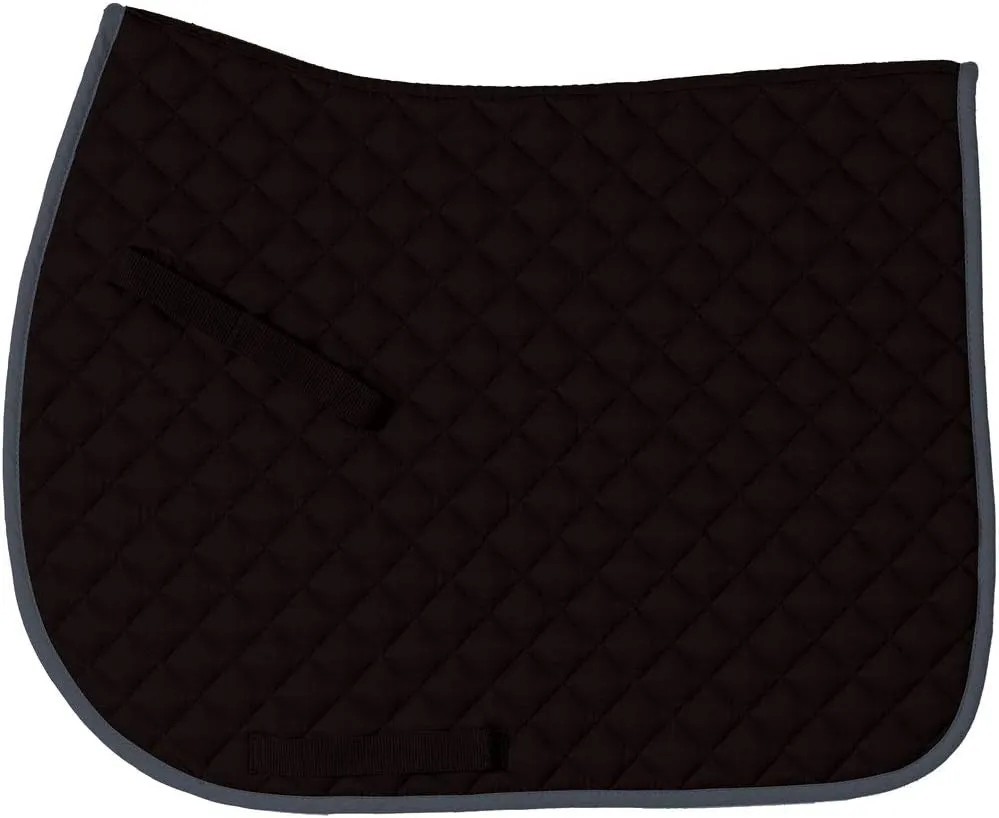 Centaur Imperial All Purpose Saddle Pad Black/Grey