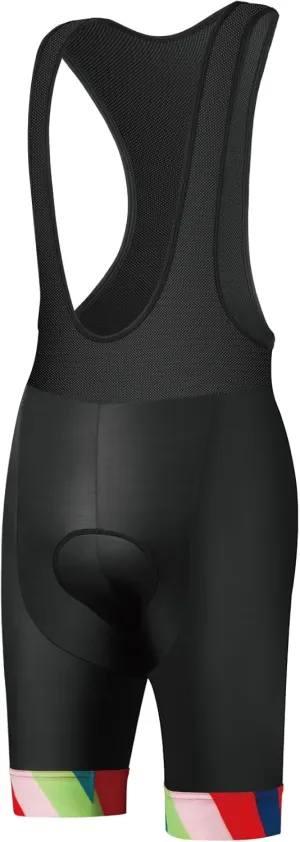 CEROTIPOLAR Cycling Bibs Men, Long Riding Pad Bicycle Biking Bib Shorts UPF50 
