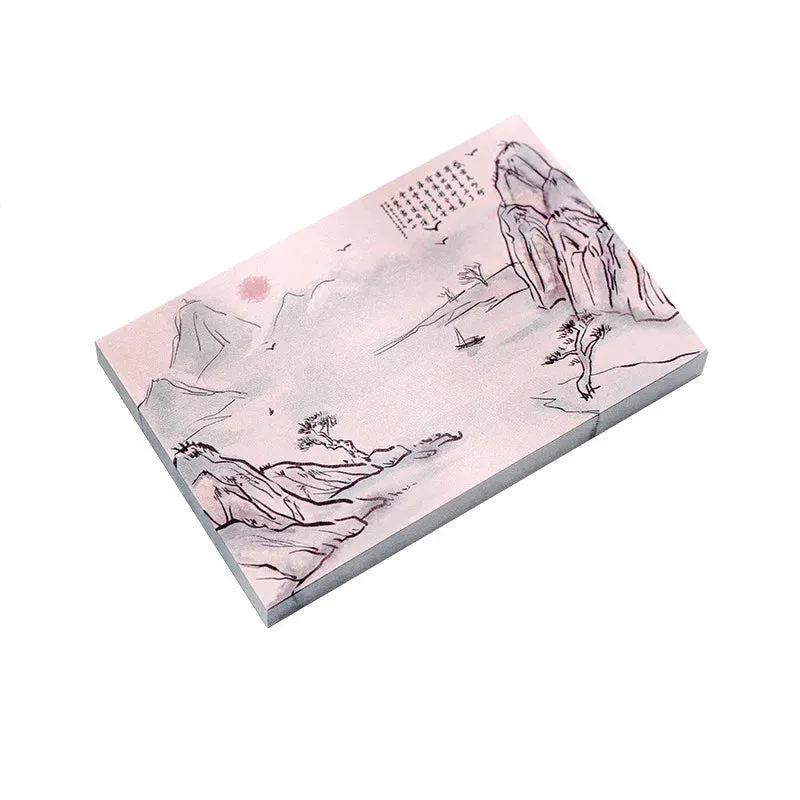 Chinese Style Memo Pad Note DIY Notepad Diary Stationery for Scrapbooking Office School Supplies
