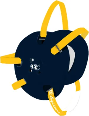 Cliff Keen Custom Signature Headgear - Navy/Gold