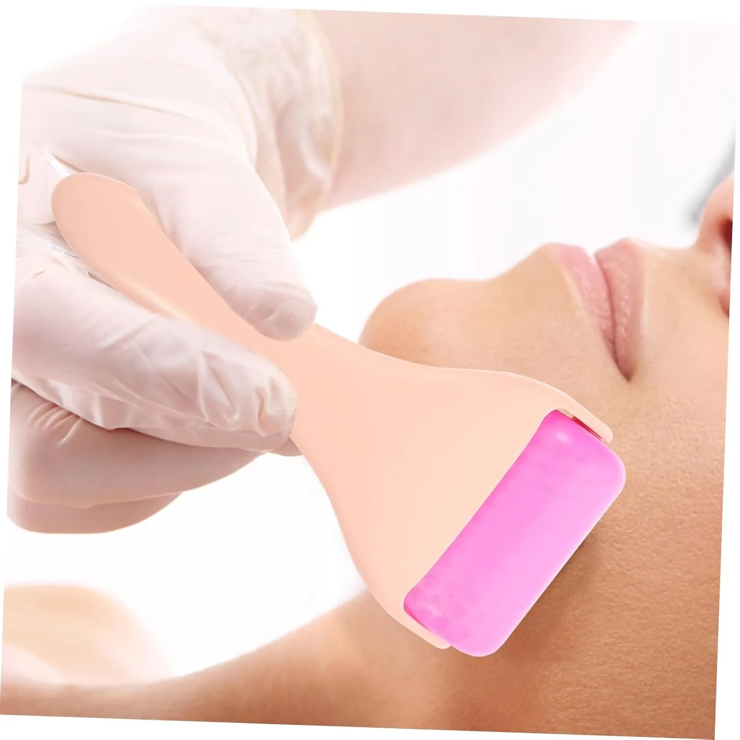 CLISPEED Facial Massage Roller for Eye Care Ergonomic Design for Comfortable Reduces Puffiness and Dark Circles Tool for Home and Travel