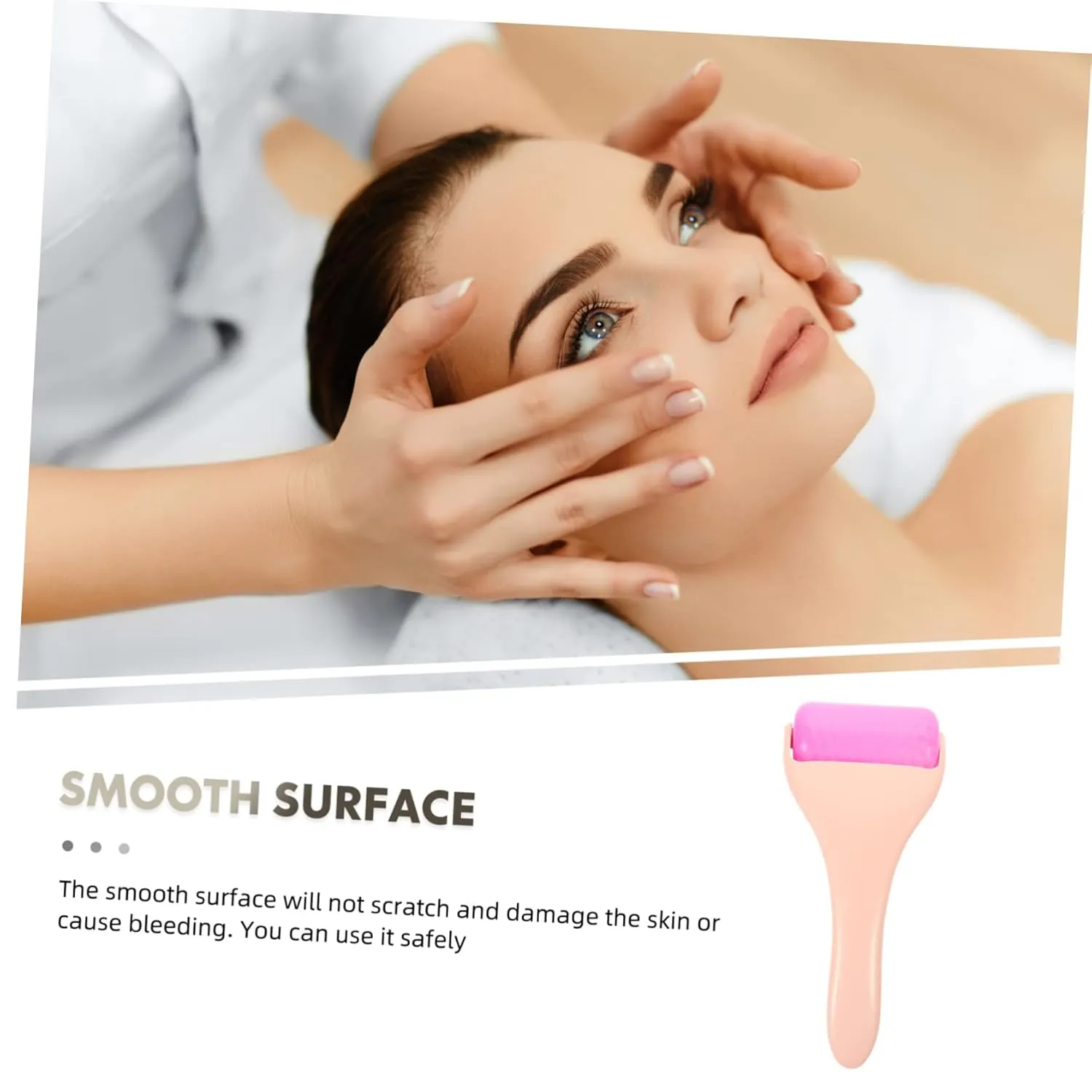 CLISPEED Facial Massage Roller for Eye Care Ergonomic Design for Comfortable Reduces Puffiness and Dark Circles Tool for Home and Travel