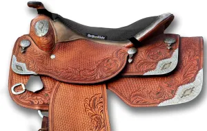 ComfortRider Saddle Cushion - New Version, Thicker Memory Shock-Absorbing Seat Pad for Western Saddles by OrthoRide Upgraded Internal Cushion.