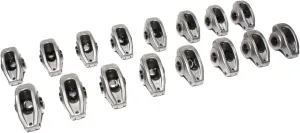 COMP Cams 17044-16 High Energy Aluminum 1.6 Ratio Roller Rocker Set AMC, SBF, Olds w/ 7/16" Stud