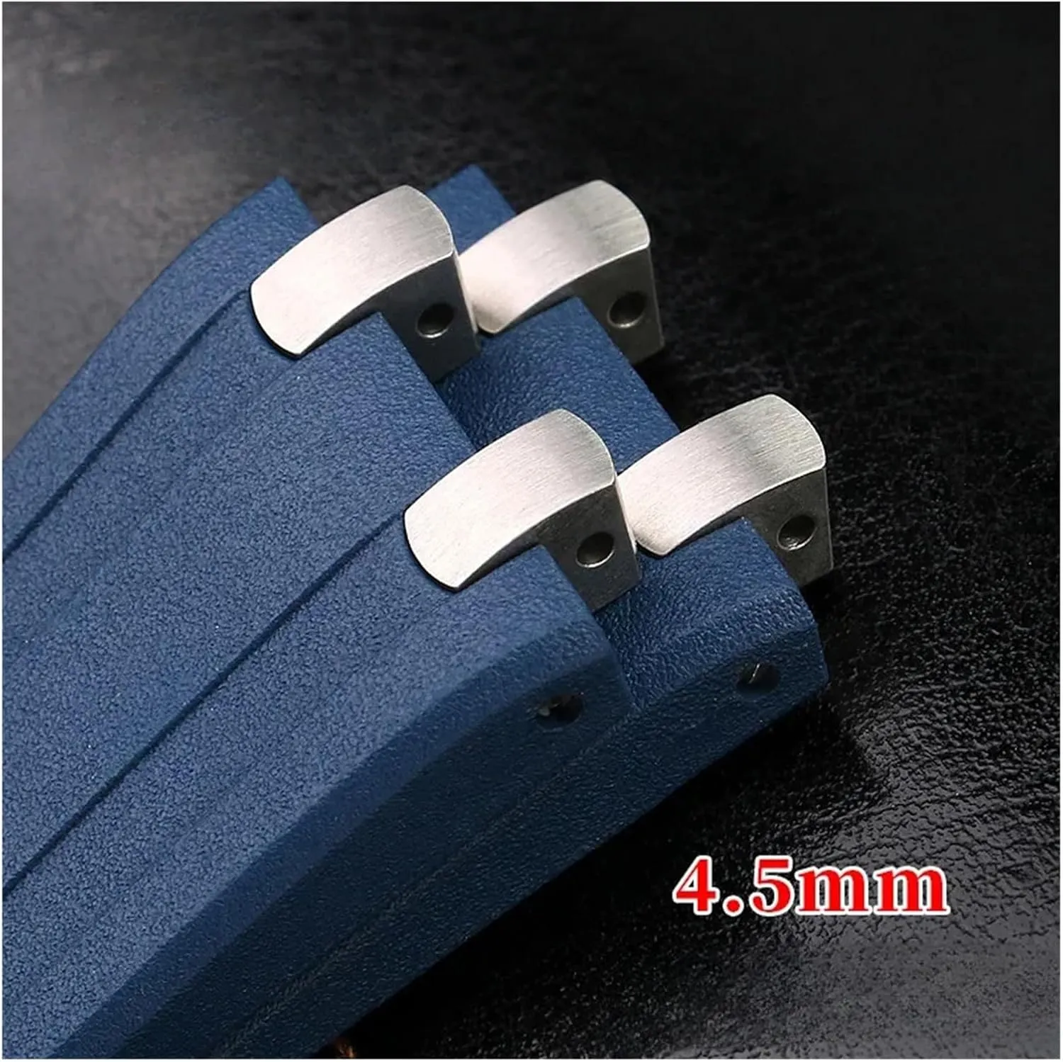 Compatible with AP Royal Oak Offshore Bracelet Compatible with Audemars and Piguet 15400/15500/26331/15202 Watchband 3.5/4.5mm End Link Conversion Kit(Golden-4.5mm)