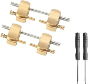 Compatible with AP Royal Oak Offshore Bracelet Compatible with Audemars and Piguet 15400/15500/26331/15202 Watchband 3.5/4.5mm End Link Conversion Kit(Golden-4.5mm)