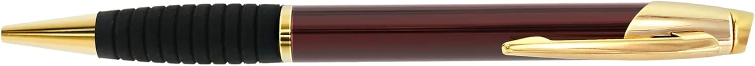 Congratulations Gifts Custom Text Pen Gift Set Engraved Burgundy Rotating 2-Pack Custom Pen Gift Set