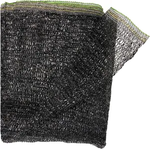 Cool Area 55% 8x10ft Sunblock Shade Cloth Cover Mesh UV Resistant Net for Garden Flower Plant Greenhouse, Black