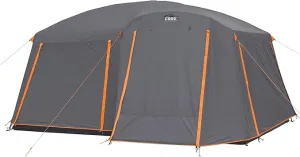 CORE Large Multi Room Tent for Family with Full Rainfly for Weather and Storage for Camping Accessories | Portable Huge Tent with Carry Bag for Outdoor Car Camping