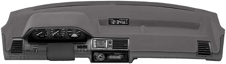 Coverking Dash Cover Mat Pad Custom Designed for Select Ram 1500 Dashboards: Velour Material, Charcoal