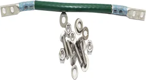 CPI Chatsworth Products 40164-025 Cable Wire Runway Ground Strap Kit, 11-Inch