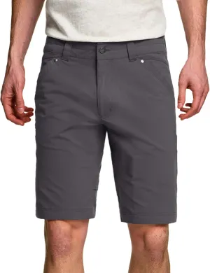 CQR Men's Stretch Utility Shorts, Lightweight Quick Dry Casual Shorts, Hiking Golf Cargo Shorts with Zipper Pockets